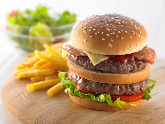 Seeded Double Burger Bun - 77 grs / 10 cm