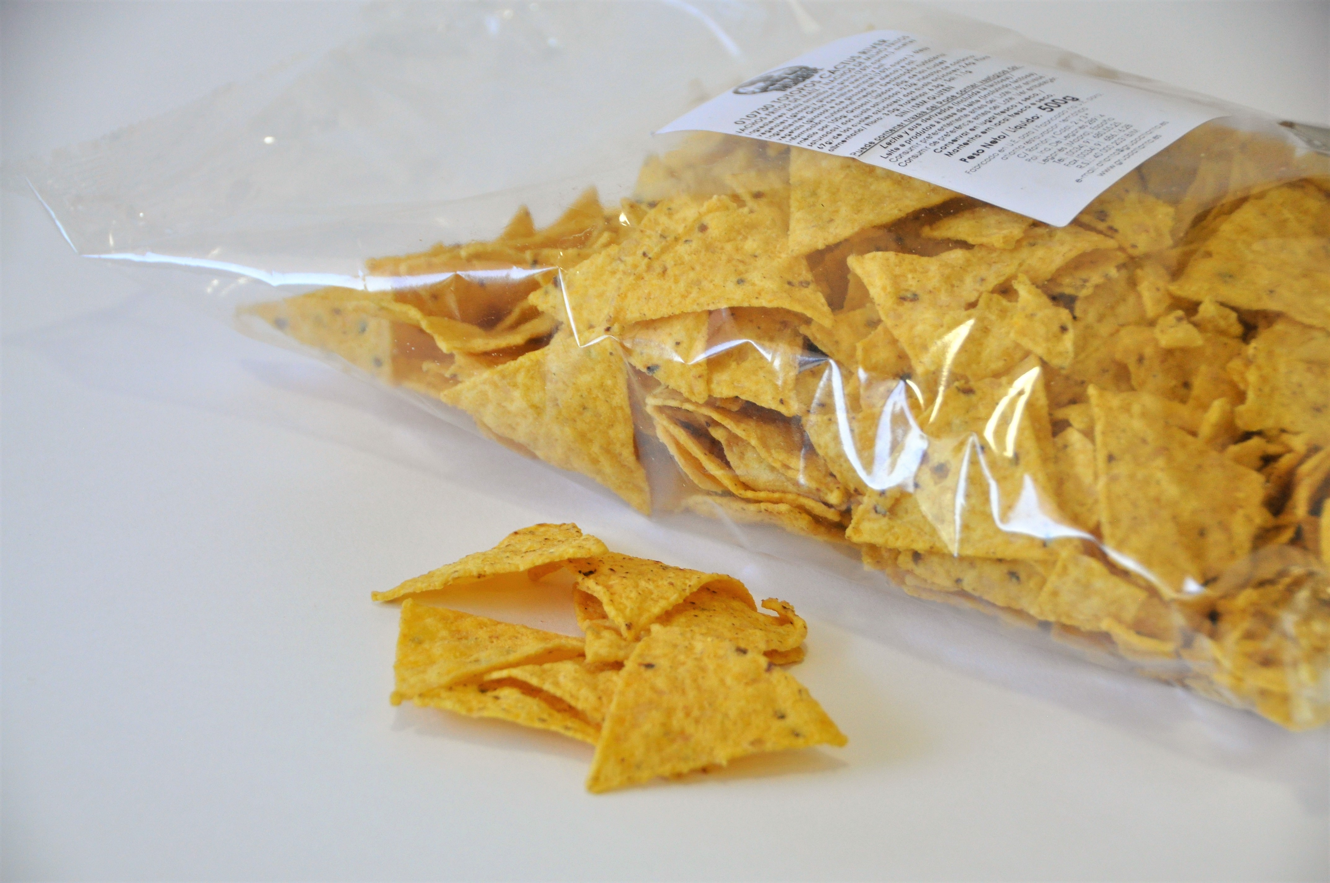 Totopo (Nachos fritos Triangulares Natural) 500g