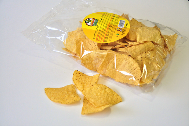Nachos Fritos Triangulares Gigante Natural 1/4 400g