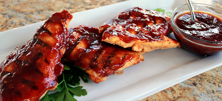 Premium Fully Cooked Pork Rib 550gr