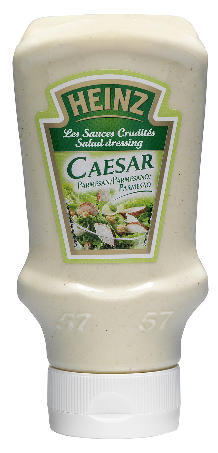 Heinz Caesar Top Down-400ml bote de mesa.