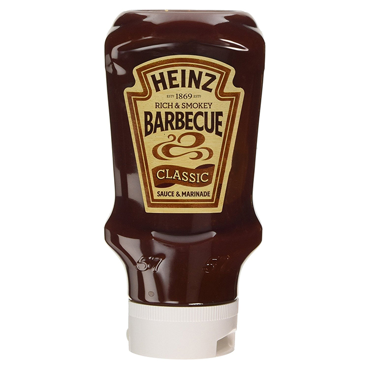 Heinz Salsa Barbecue TD 220ml . Lattina da tavolo