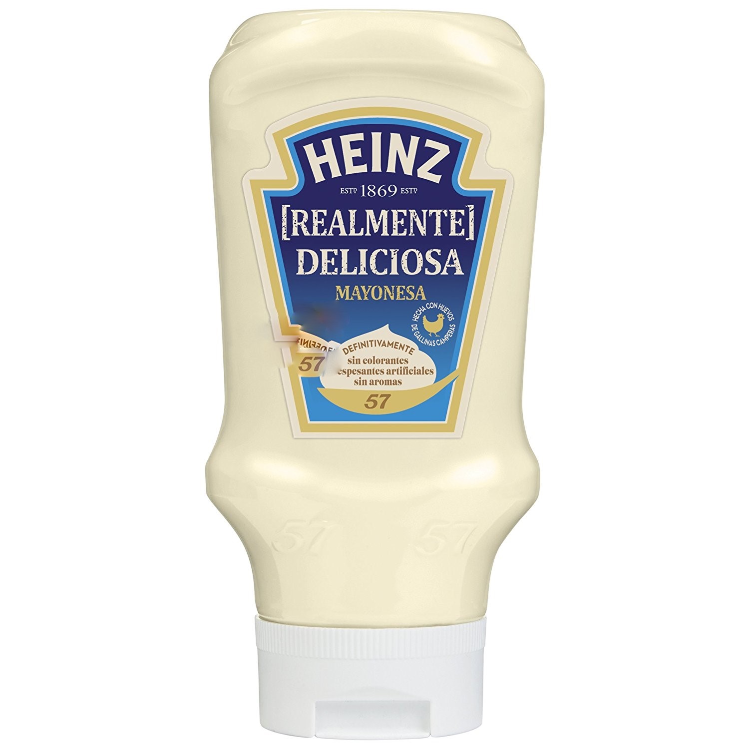 Mahonesa HeinzSQZY(ES/PT) 10 x 400 ml