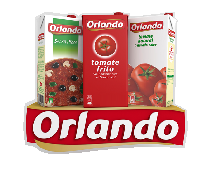 Orlando Tomate para pizza Brick Carton 2,100 kg