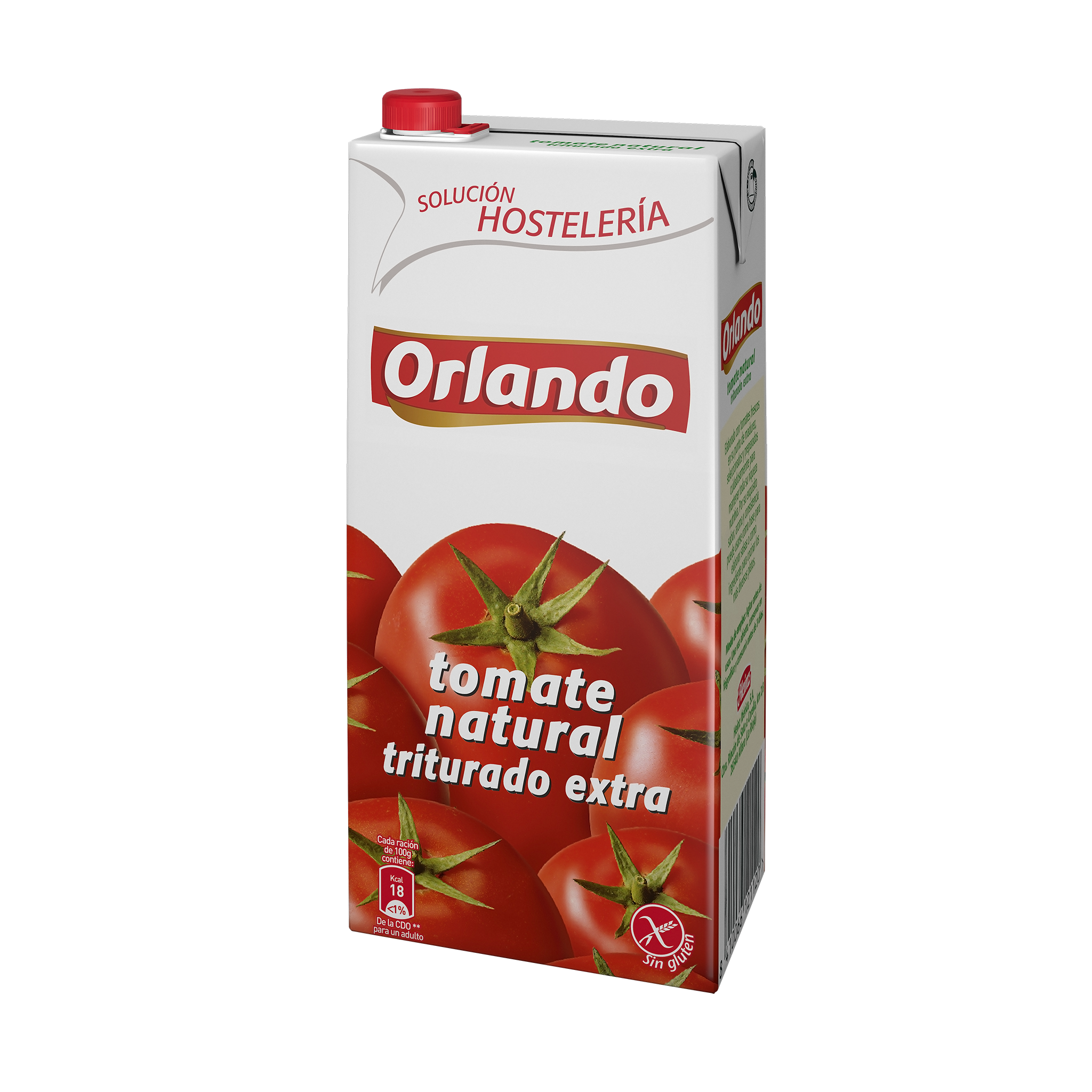 Orlando Tomate Triturado Brick Carton. 2.05 kg