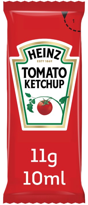 Minidose ketchup- Heinz