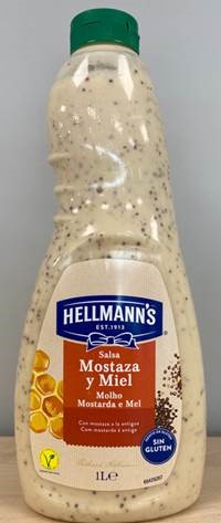 HELLMANN'S HONEY MUSTARD SAUCE 1LITRE