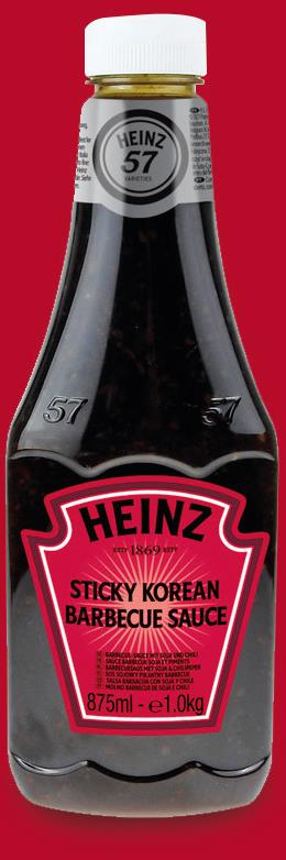 Salsa Barbacoa Koreana 875 ml - Heinz
