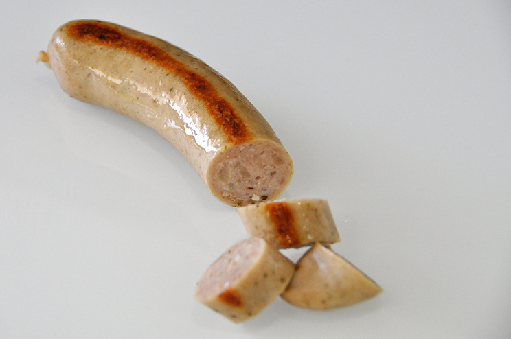 Salchicha Ullof Blanca Cerdo 20cm 125gr