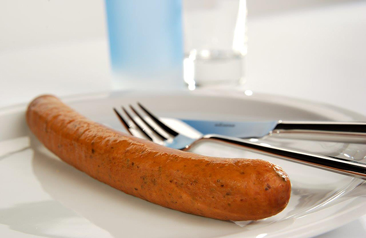 Salsicha Alemã com pele crocante 26cm ( porco+vitela)