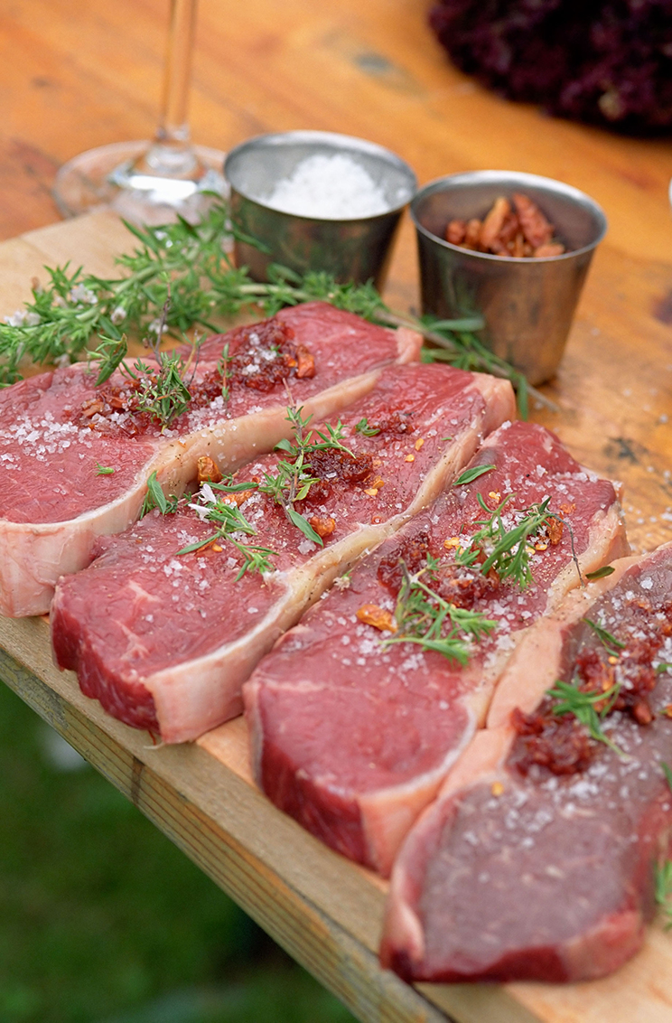 Beef T-bone steak low loin - (400Gr/piece) National Product