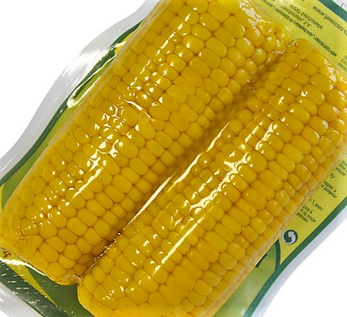 Cooked Corn Cobs