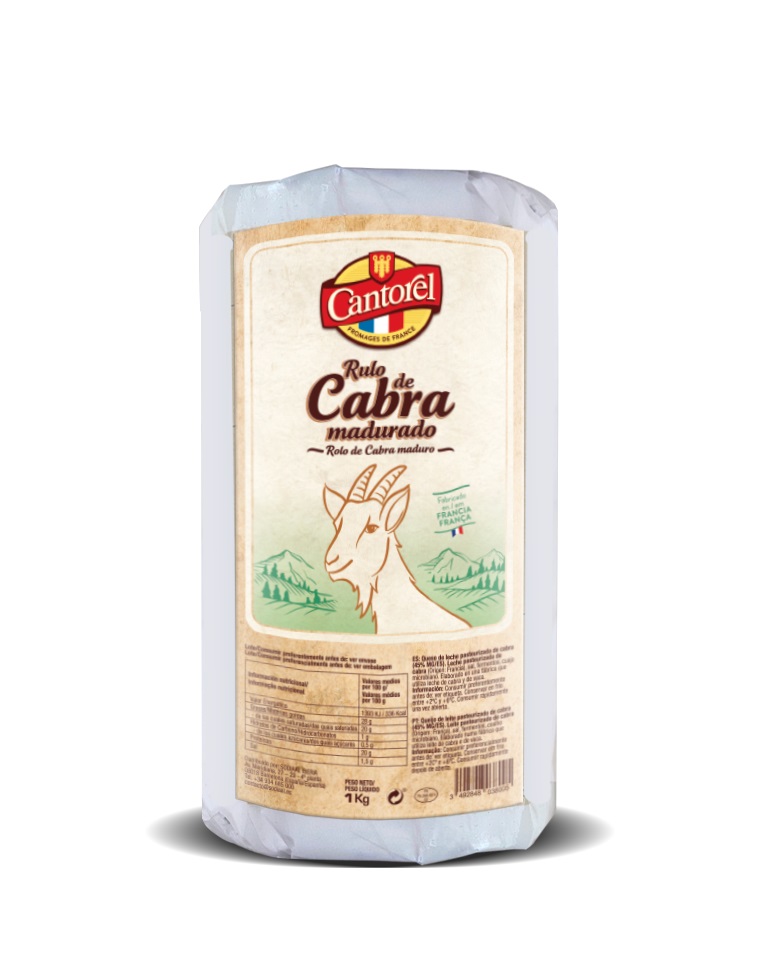 Rolo de queijo de cabra