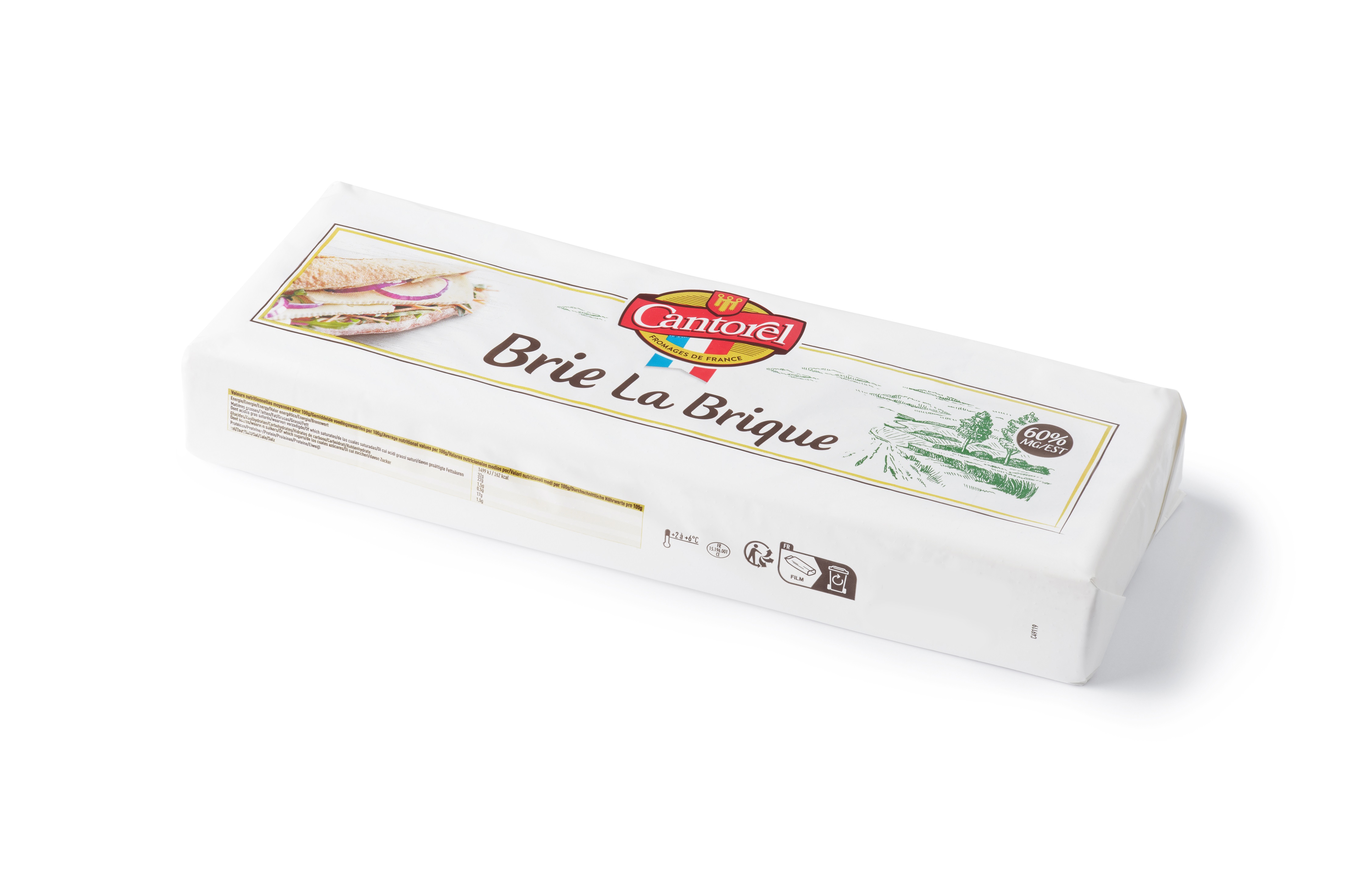 Queijo Brie La Brique