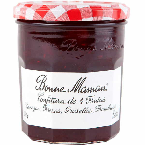 4 Compota Extra de Frutos Vermelhos -370 g