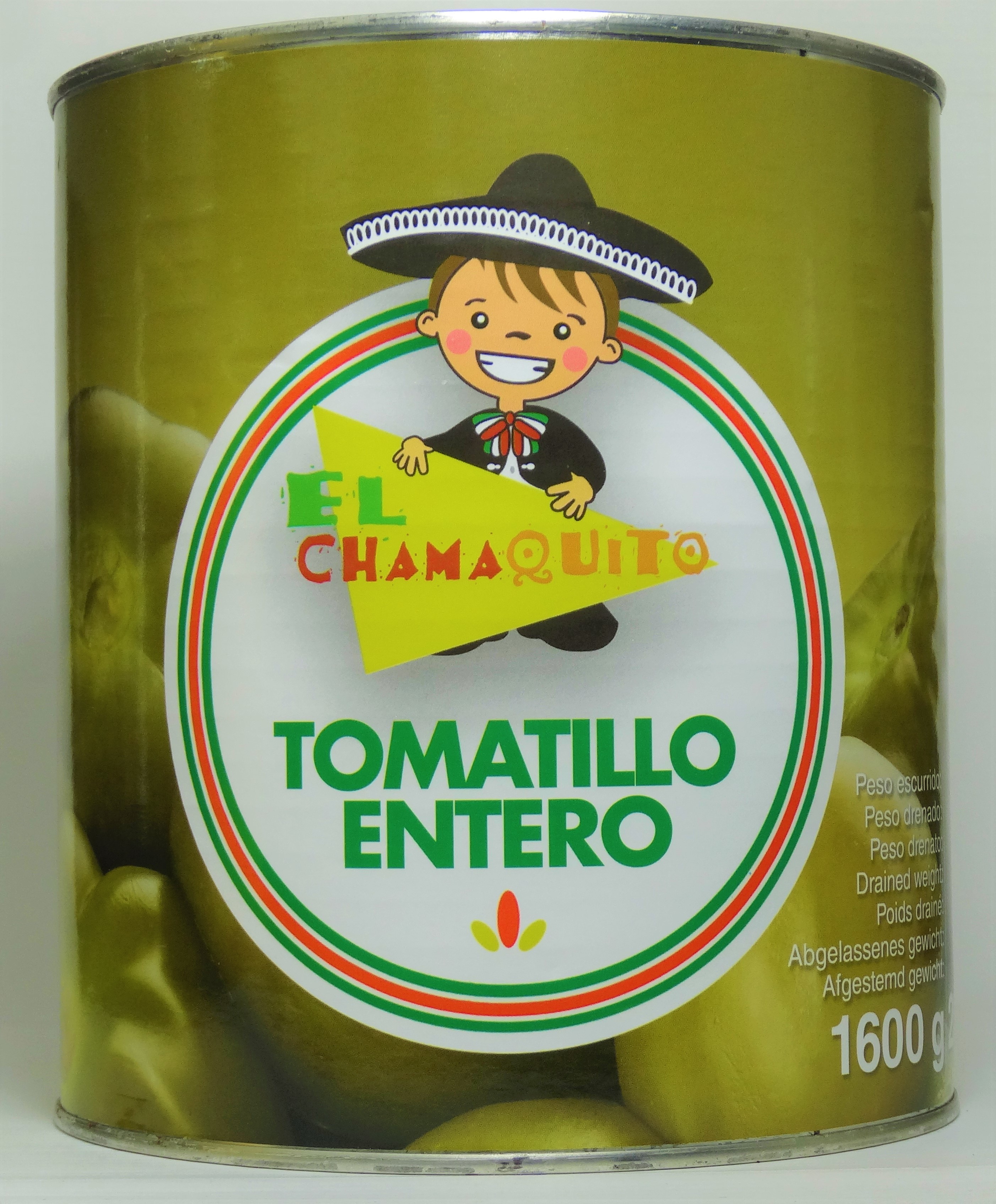 Pomodori verdi interi 