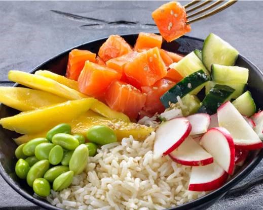 Smoked Salmon Dices 15x15 - 20x20 mm