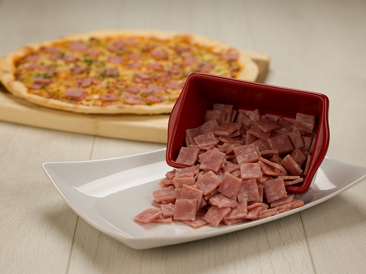 Prosciutto in francobolli