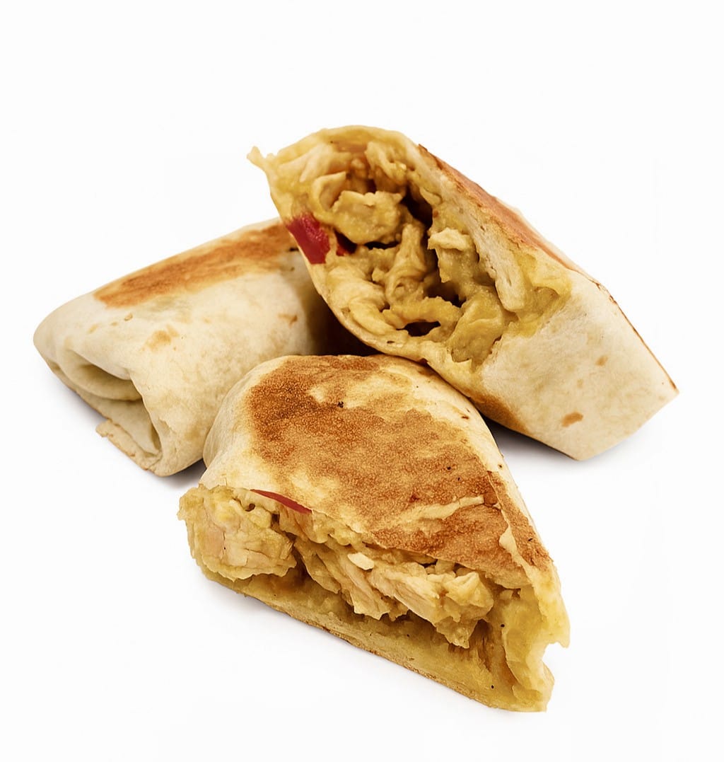 Burrito di pollo con avocado 125gr