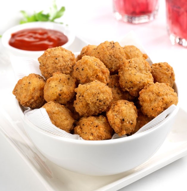 Popcorn Chicken in batter
