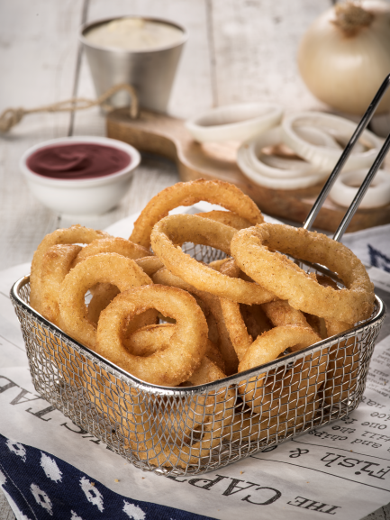 Beer-battered Onion Rings