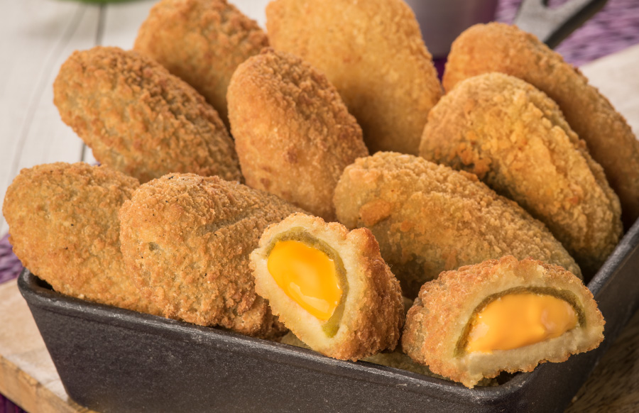 Jalapeño Verde Recheado de Queijo Cheddar 30gr