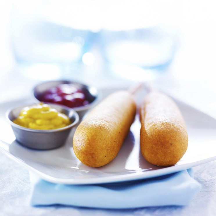 Corn Dog 50gr Salsicha panada em batata e milho