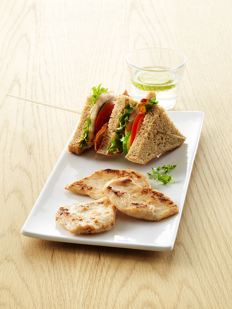 Grilled Chicken breast escalope (30 oz. Unit)