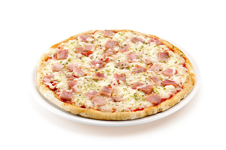 Pizza Jamon York y Queso 400gr 27cm
