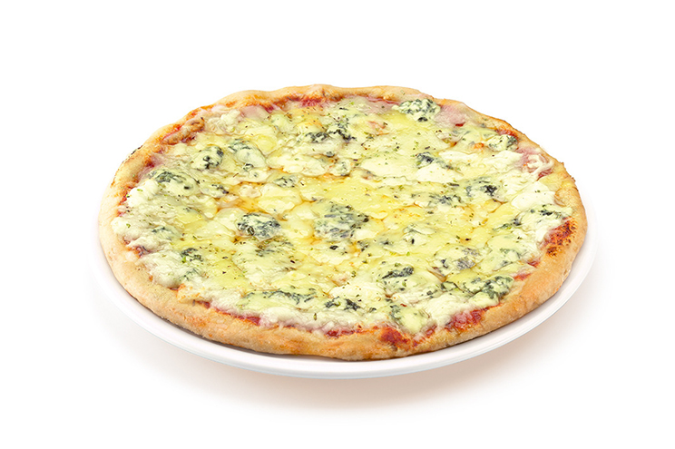 Pizza ai quattro formaggi - Forno a pietra 27cm
