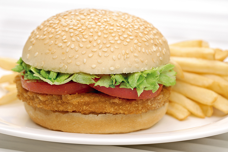 Hamburguesa de Pollo Empanada 11*1.2cm - 135 gr.