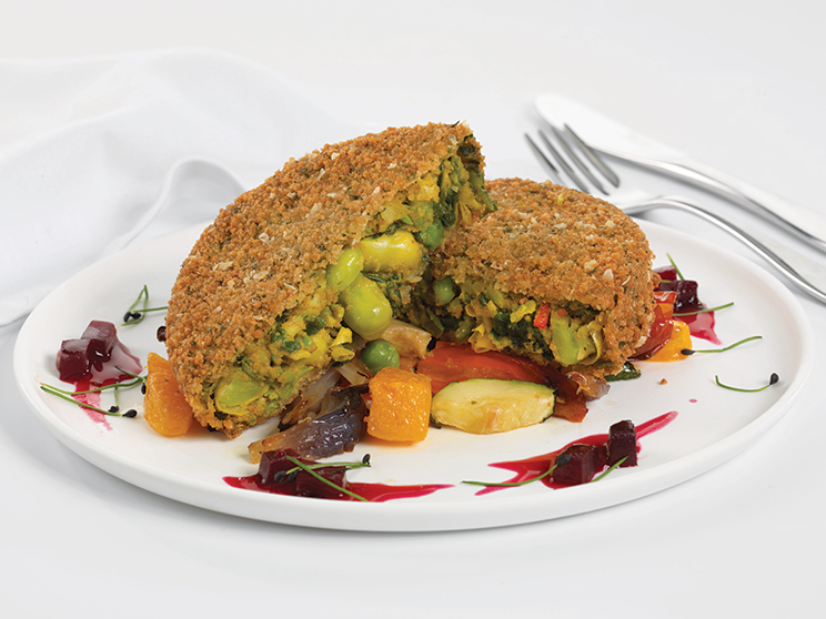 Pastel Vegetal de Habas y Espinacas Bean & Spinach Garden 145gr