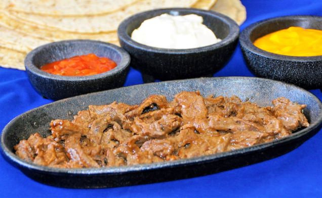Fajita de vitela