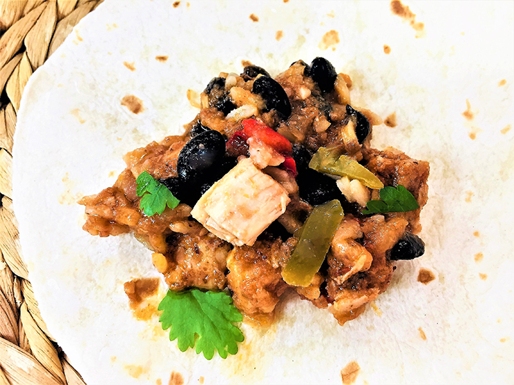 Spezzatino di pollo al chipotle