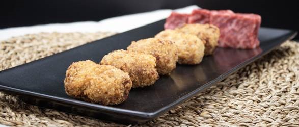 Croquete de carne de vaca grelhada - 25 g