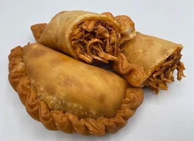 Empanadilla ripiena di pollo artigianale Tinga 75 G