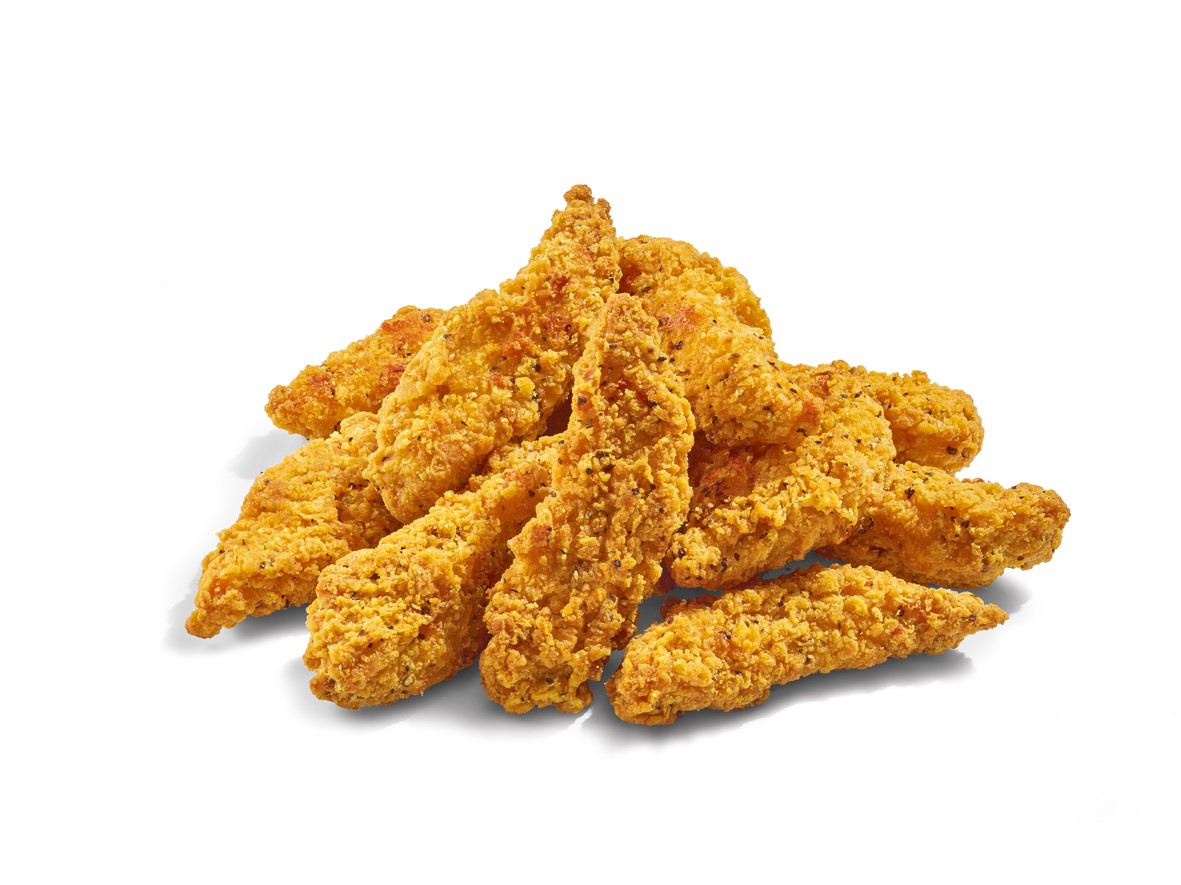 TIRAS DE FRANGO FRITO METEORITOS DO SUL.