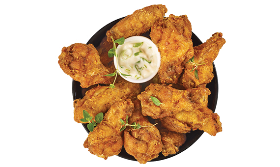 Crispy Chicken Wings - 30 g./55 g.
