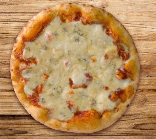 Pizza 5 cheeses - Cinco Quesos 400 g 28 cm