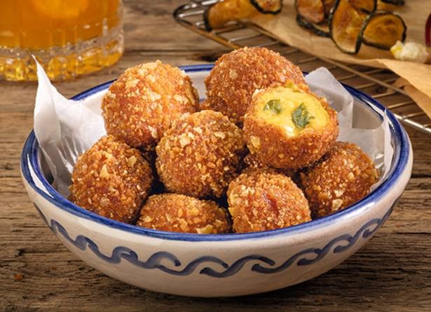 Bocconcini di sottaceti e formaggio 20 g.