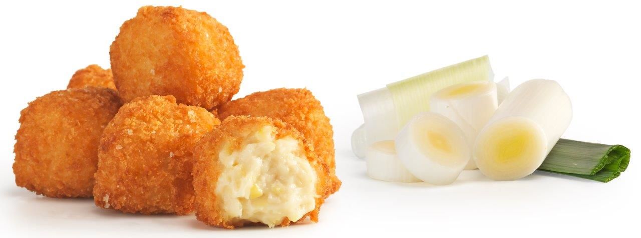 Croquete de alho francês confitado-25 g