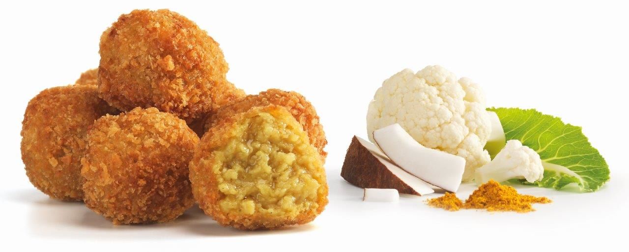 Croqueta de Coliflor y Curry - 25 g