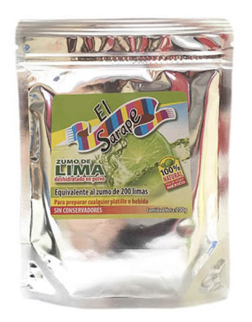 Zumo Lima deshidratado- 200 gr