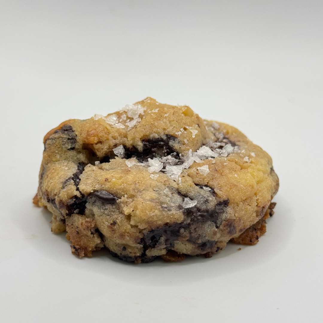 Crumble de bolacha Sal Maldon