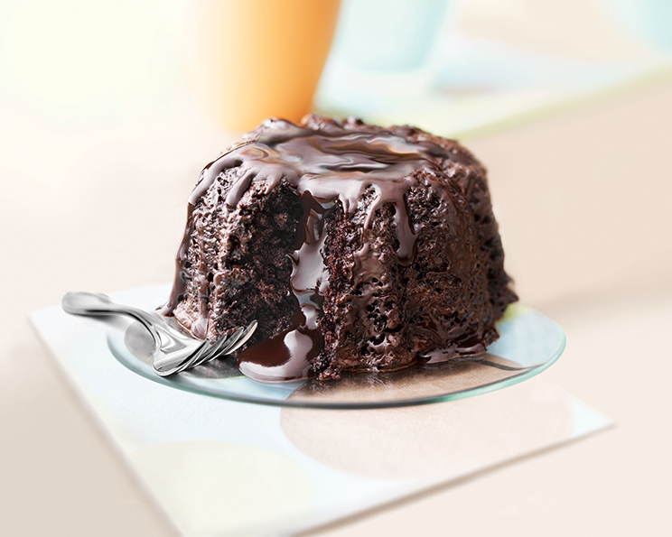 Molten Chocolate Cake - Vulcão de Chocolate U.S.A.