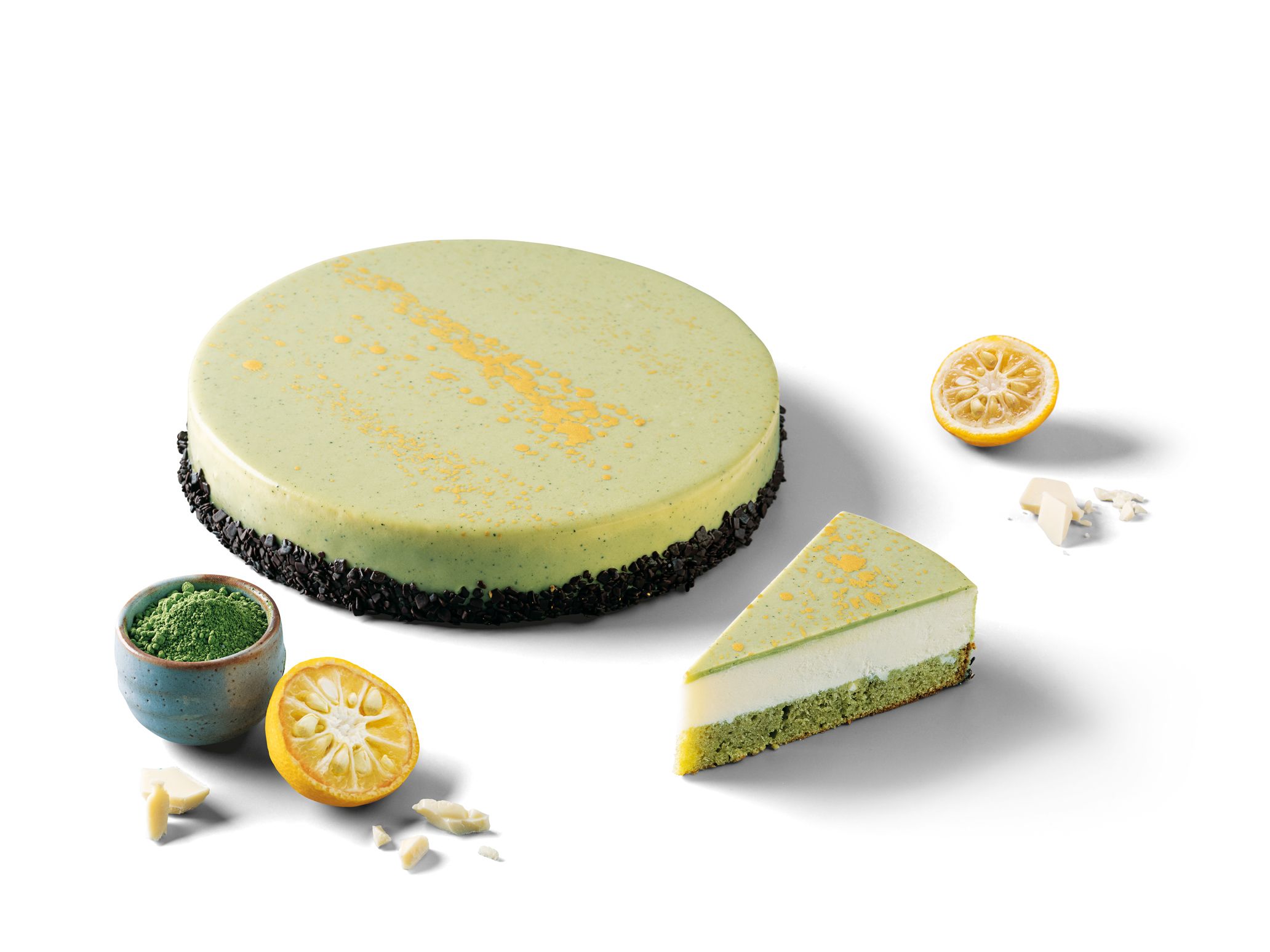 Torta al Tè Matcha - 1,3 kg 12 porc.