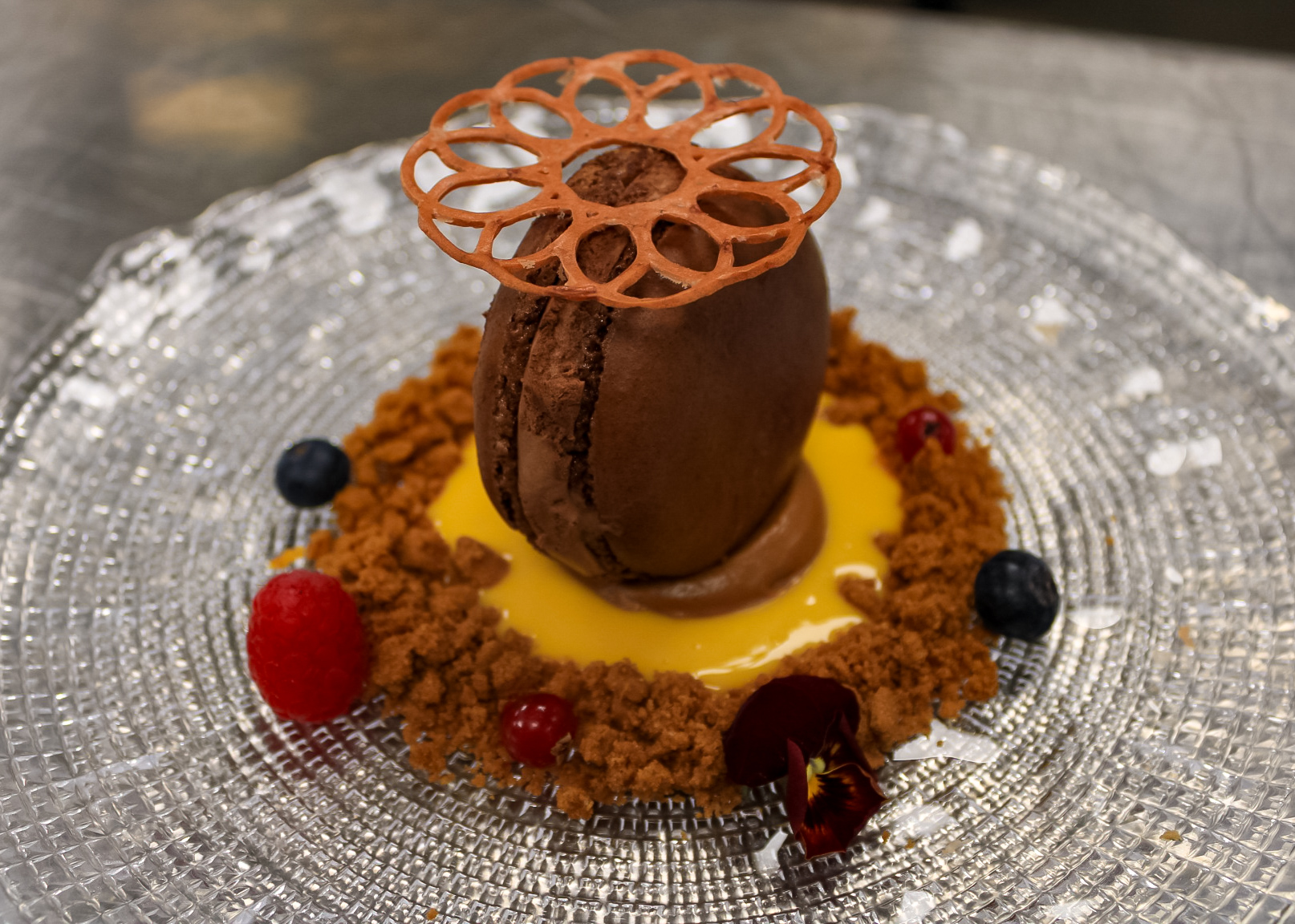 Macaron Ice Cream Chocolate 65 g