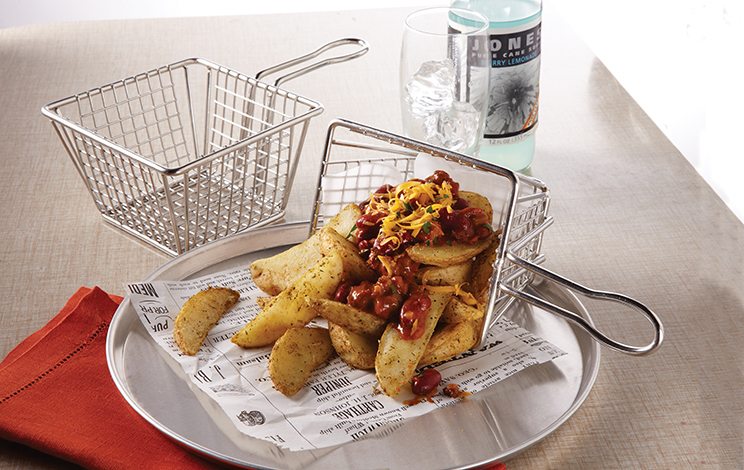 Mini Fry Basket - Square (Stainless Steel 5 x 5)