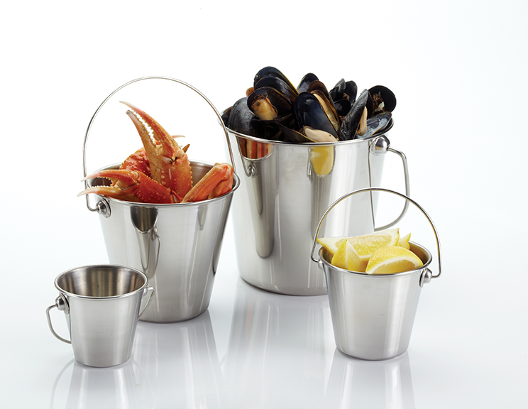 Mini Cubo ac.inox. (11,1 x 12,4 cm)