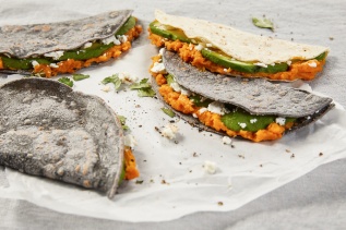 Tortilla MEX Maíz Azul 15 cm - para freír